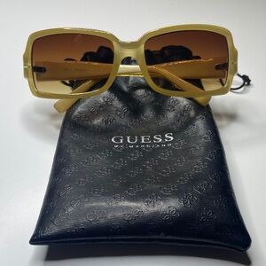 Guess Women's Sunglasses in Yellow
